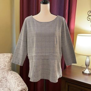 Ann Taylor Peplum Blouse